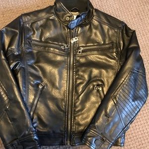 Boys leather jacket